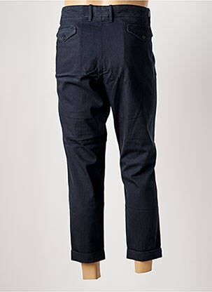 Pantalon 7/8 tissage popeline taille normale bleu JAQK homme