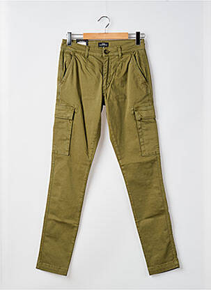 Pantalon cargo poches taille normale vert MISE AU GREEN homme