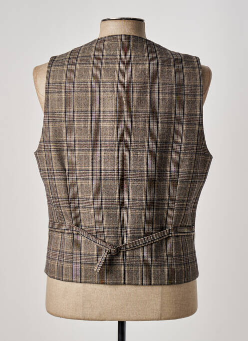 Gilet sans manche marron HAFNIUM pour homme