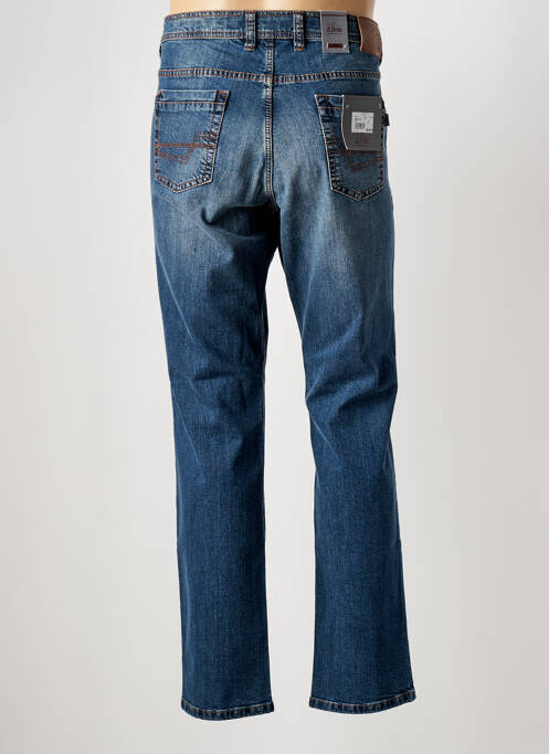 Jeans coupe droite bleu B.BROS pour homme