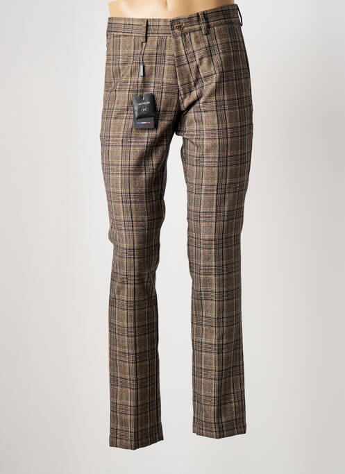 Pantalon slim marron HAFNIUM pour homme