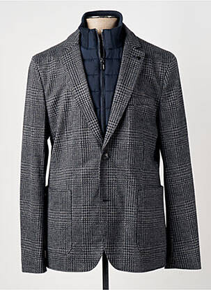 Manteau court poches sans capuche gris TOM TAILOR homme