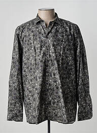 Chemise manches longues manches longues gris JUPITER homme