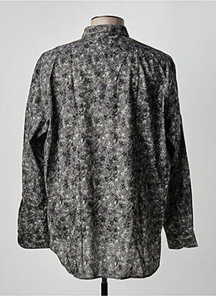 Chemise manches longues manches longues gris JUPITER homme