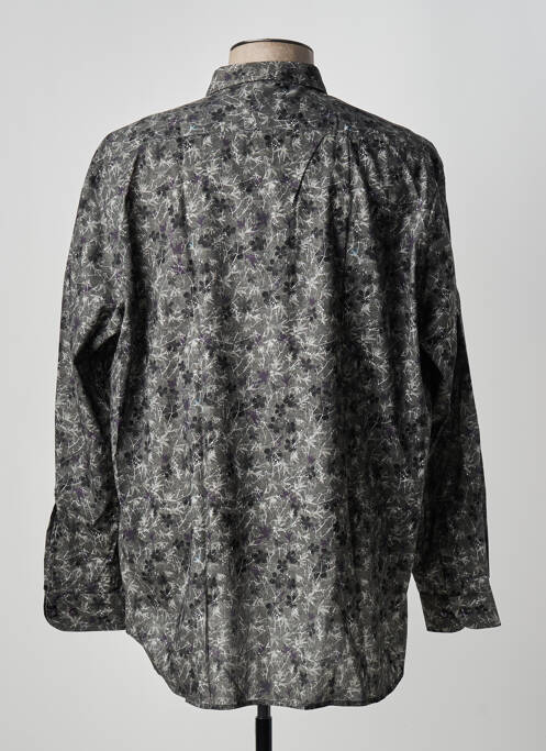 Chemise manches longues gris JUPITER homme