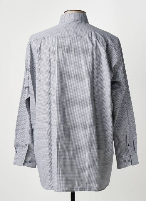 Chemise manches longues noir JUPITER pour homme