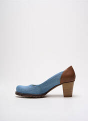 Escarpins bleu MTNG pour femme seconde vue