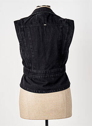 Veste casual col tailleur noir ELORA femme