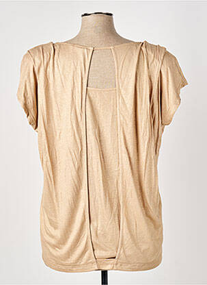 T-shirt coupe cintrée manches courtes chair ELORA femme