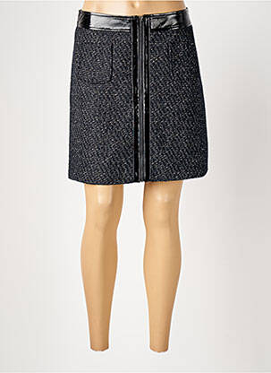 Jupe courte poches noir ELORA femme