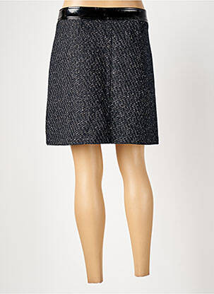 Jupe courte poches noir ELORA femme