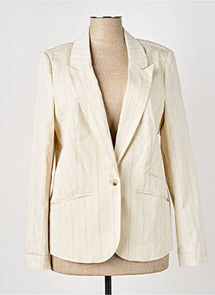 Blazer beige ELORA pour femme