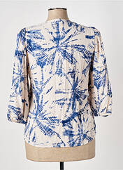 Blouse bleu ELORA pour femme seconde vue