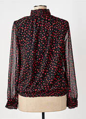 Blouse noir ELORA pour femme seconde vue