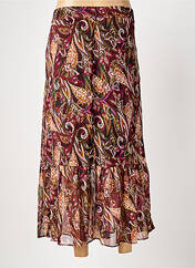 Jupe longue rouge ELORA pour femme seconde vue