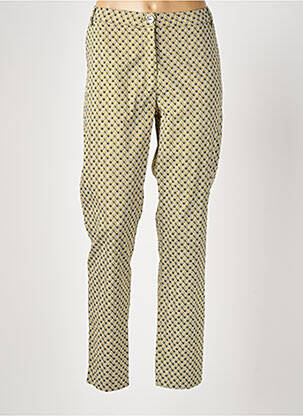 Pantalon droit vert ELORA pour femme