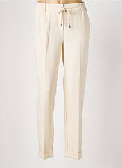 Pantalon slim beige ELORA pour femme seconde vue