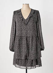 Robe courte noir ELORA pour femme seconde vue