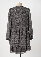 Robe courte noir ELORA pour femme seconde vue