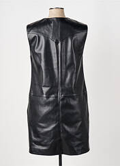 Robe courte noir ELORA pour femme seconde vue