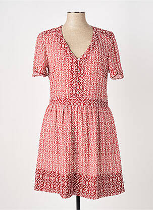 Robe courte rouge ELORA pour femme