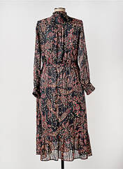 Robe mi-longue noir ELORA pour femme seconde vue