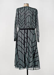 Robe mi-longue noir ELORA pour femme seconde vue