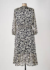 Robe mi-longue noir ELORA pour femme seconde vue