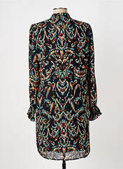 Robe mi-longue noir ELORA pour femme seconde vue