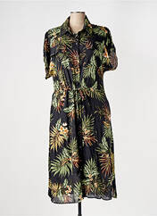 Robe mi-longue vert ELORA pour femme seconde vue