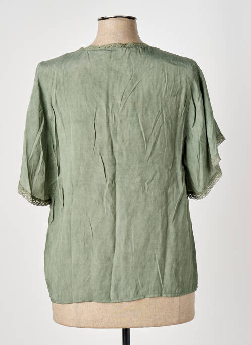 Blouse vert ELORA pour femme