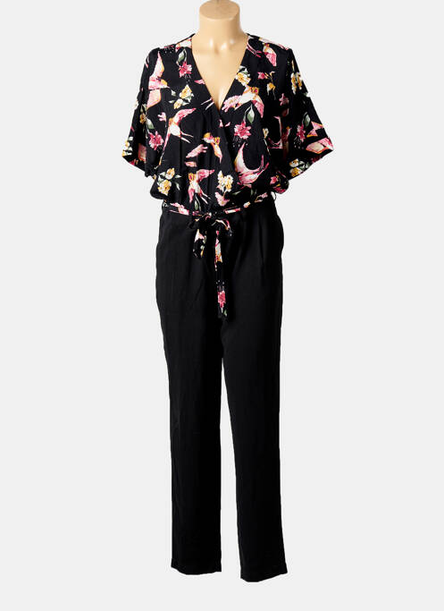 Combi-pantalon noir ELORA pour femme