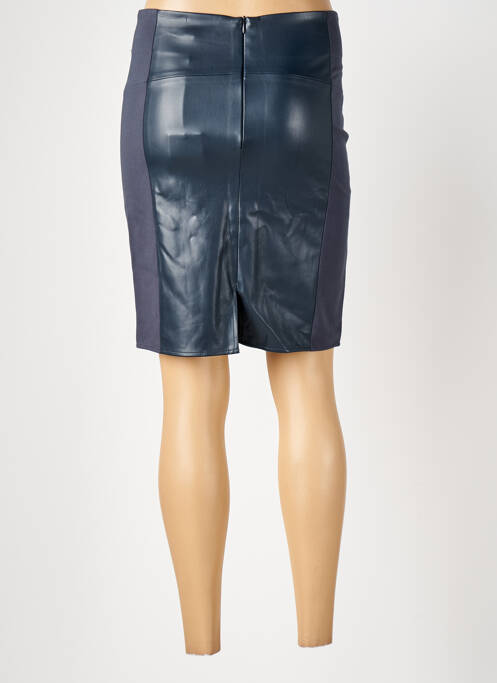 Jupe courte bleu ELORA femme