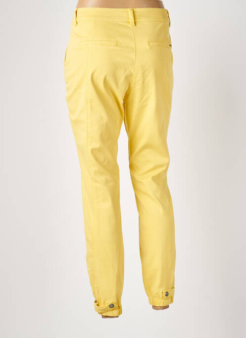 Pantalon 7/8 jaune ELORA pour femme