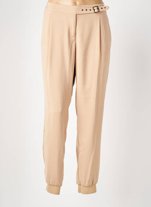 Pantalon droit beige ELORA pour femme