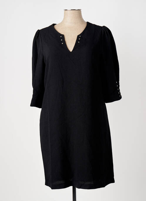 Robe courte noir ELORA pour femme