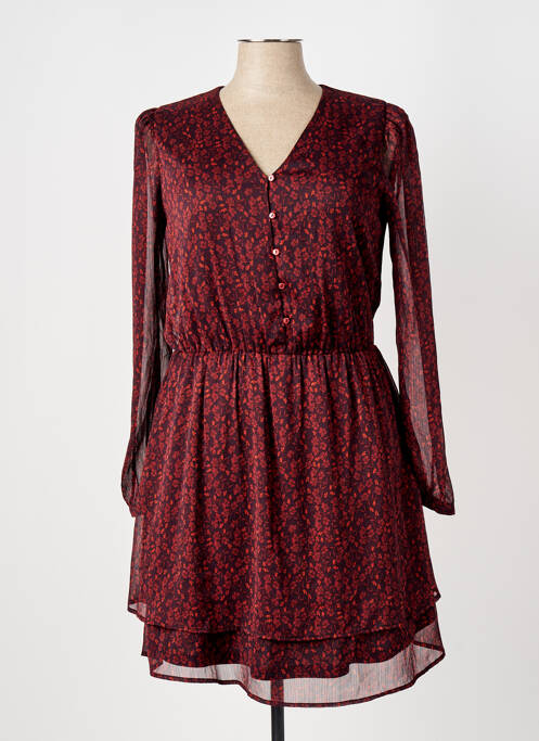 Robe courte rouge ELORA pour femme