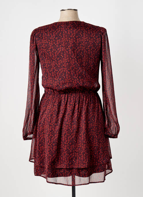 Robe courte rouge ELORA pour femme