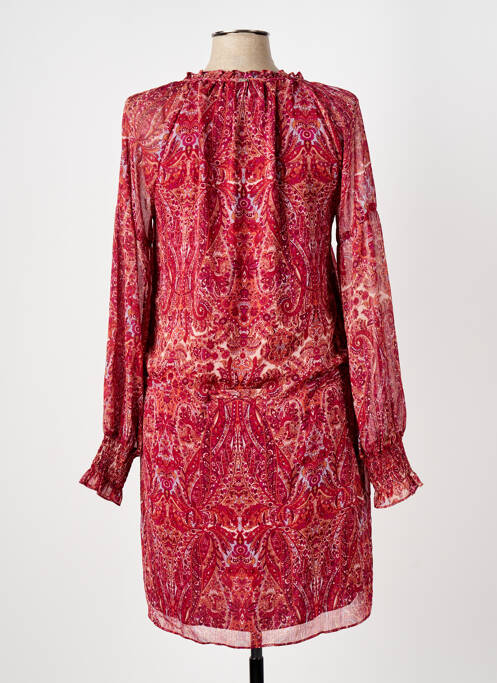 Robe mi-longue rouge ELORA pour femme