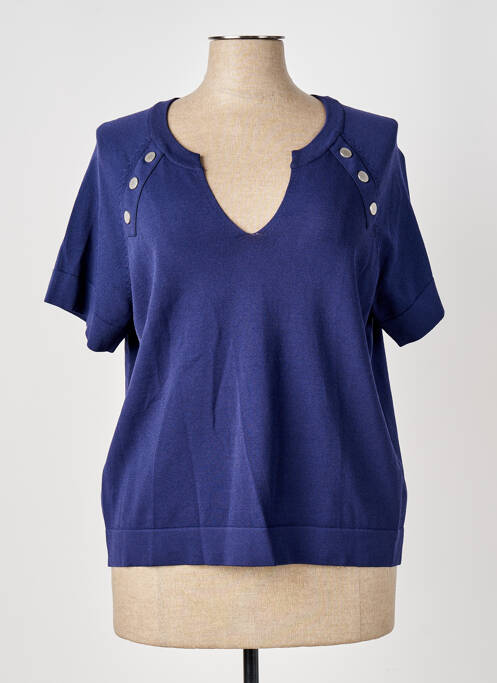 T-shirt bleu ELORA pour femme