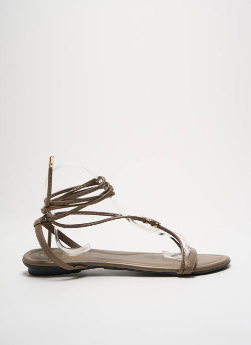 Sandales/Nu pieds vert WITH MY SANDS pour femme