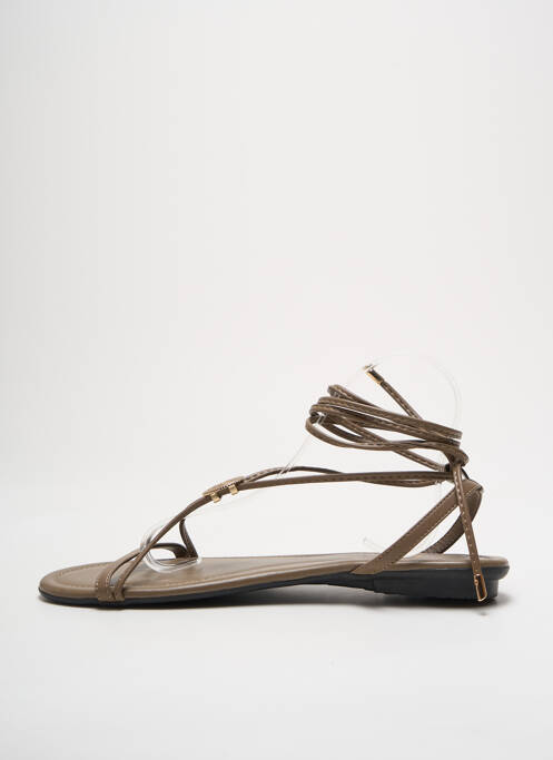 Sandales/Nu pieds vert WITH MY SANDS pour femme