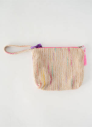 Pochette rose THE GLOWINGS femme