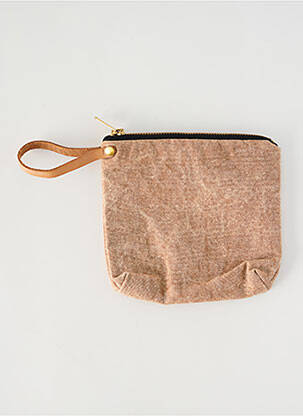 Pochette doublure marron MYSAYANG femme