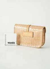 Porte-monnaie beige ESTELLON pour femme seconde vue