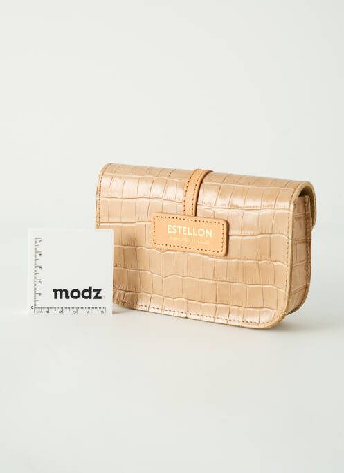 Porte-monnaie beige ESTELLON pour femme