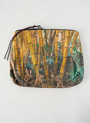 Pochette doublure jaune ZUBI femme