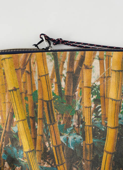 Pochette jaune ZUBI pour femme