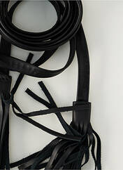 Ceinture noir TOUPY pour femme seconde vue