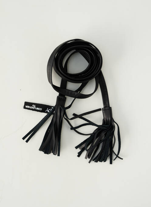 Ceinture noir TOUPY pour femme